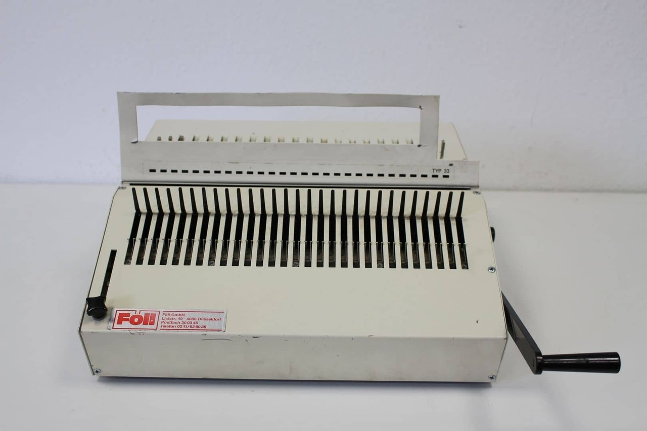 Relieuse FOELL 33