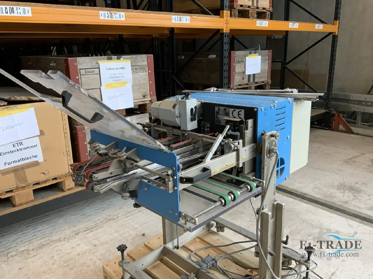 GUK ZG 500 - Plieuse de bureau: photos 3 GUK ZG 500 - Plieuse de bureau: photos 3