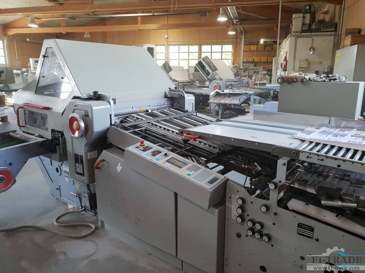 Heidelberg Stahlfolder KD 78-4-KZ - Plieuse de bureau: photos 4 Heidelberg Stahlfolder KD 78-4-KZ - Plieuse de bureau: photos 4