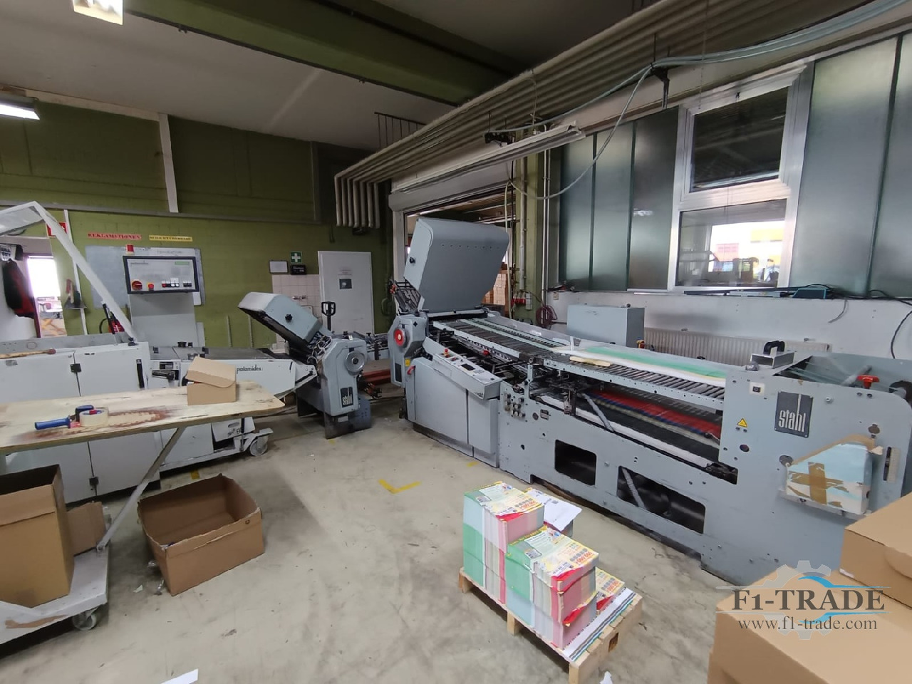 Heidelberg Stahlfolder TD66/6-4-2 - Plieuse de bureau: photos 1 Heidelberg Stahlfolder TD66/6-4-2 - Plieuse de bureau: photos 1