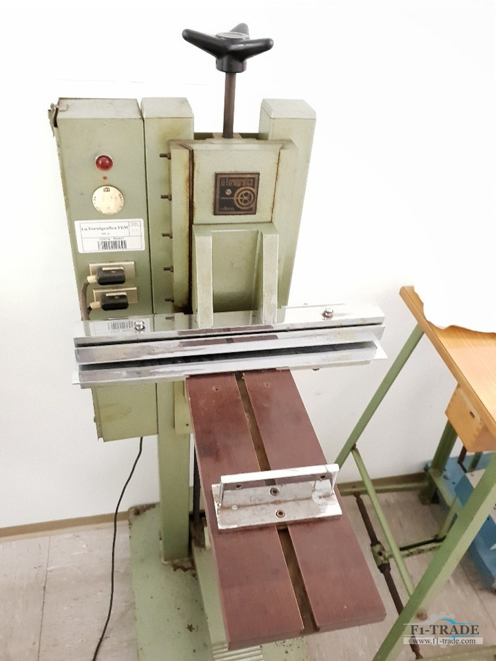 La Fornigrafica FEM - Machine d'impression: photos 2 La Fornigrafica FEM - Machine d'impression: photos 2