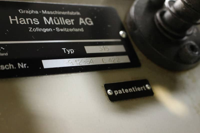 Machine d'impression Müller Martini 315 C 422: photos 6