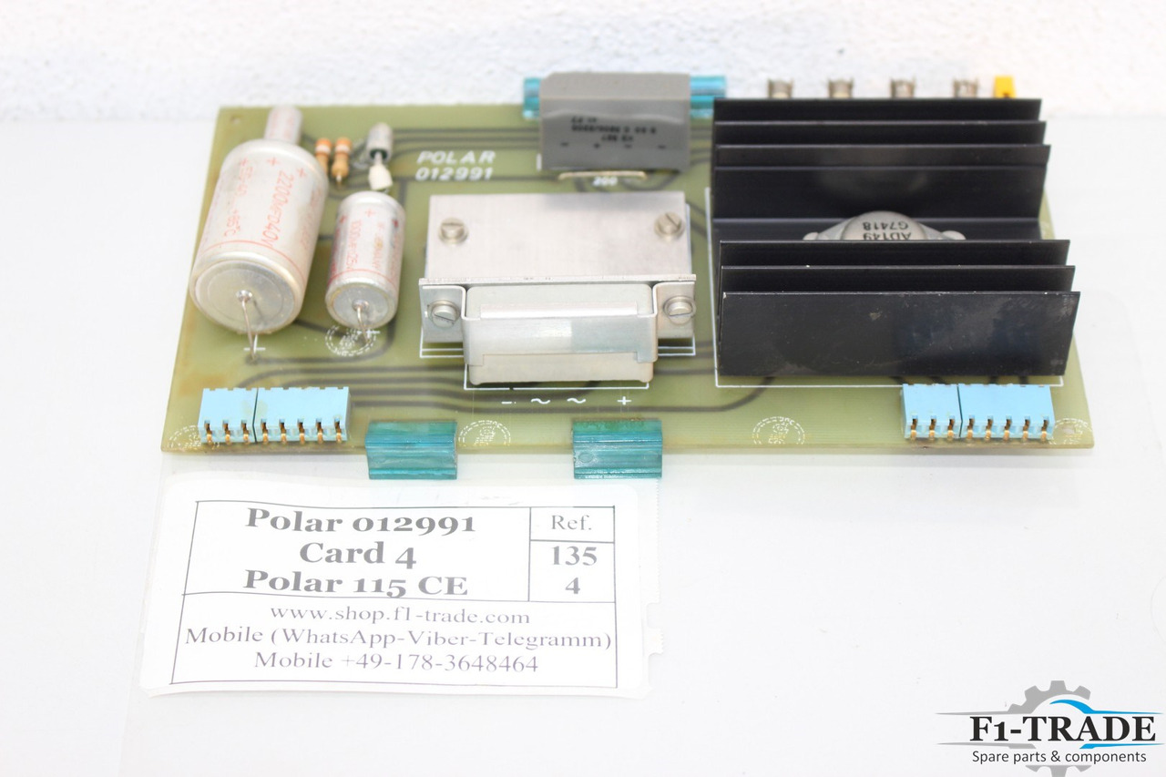 Polar 115 CE - Massicot: photos 2 Polar 115 CE - Massicot: photos 2