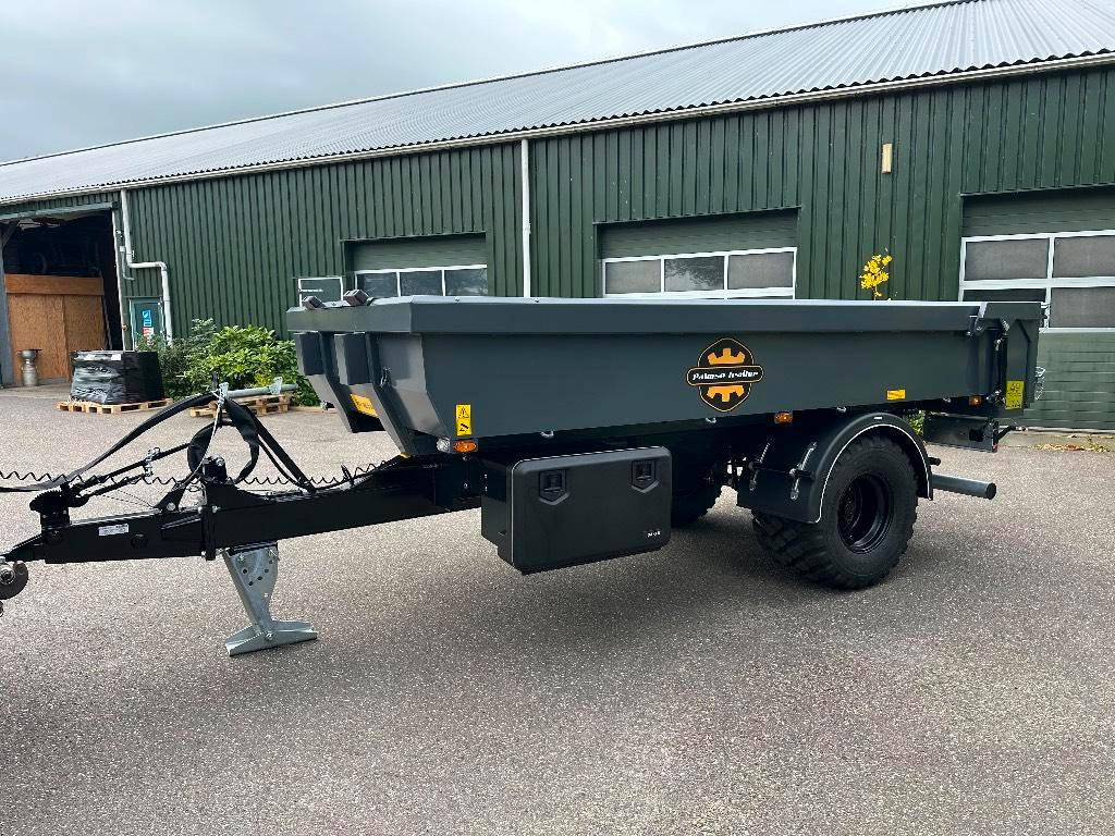 Palmse Trailer PT600E-1A bakkenwagen bakkenkar kipper dumper - Remorque benne: photos 1 Palmse Trailer PT600E-1A bakkenwagen bakkenkar kipper dumper - Remorque benne: photos 1