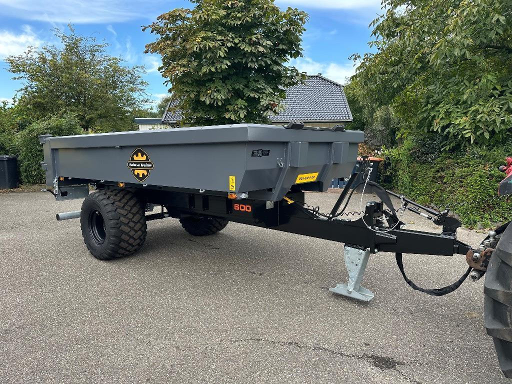 Palmse Trailer PT600E-1A bakkenwagen bakkenkar kipper dumper - Remorque benne: photos 1 Palmse Trailer PT600E-1A bakkenwagen bakkenkar kipper dumper - Remorque benne: photos 1