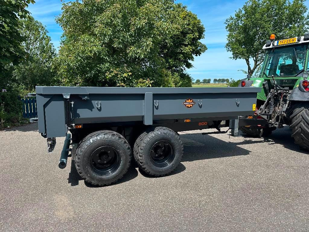 Palmse Trailer PT800MB kipper dumper kieper gronddumper - Remorque benne: photos 1 Palmse Trailer PT800MB kipper dumper kieper gronddumper - Remorque benne: photos 1