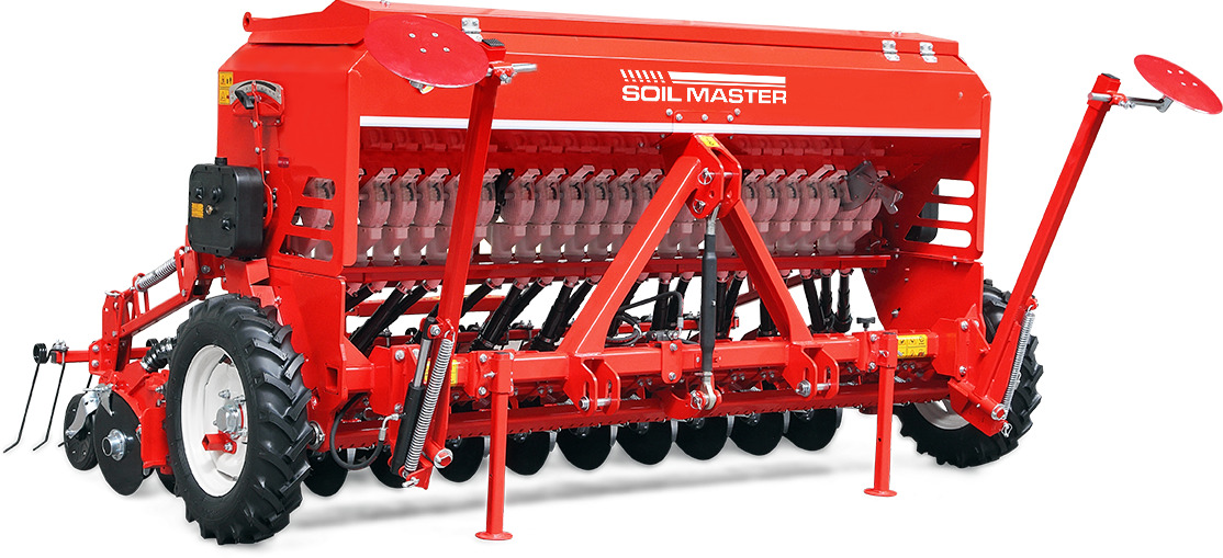 SOIL MASTER MOUNTED SEED DRILL DOUBLE DISC - Semoir: photos 2 SOIL MASTER MOUNTED SEED DRILL DOUBLE DISC - Semoir: photos 2