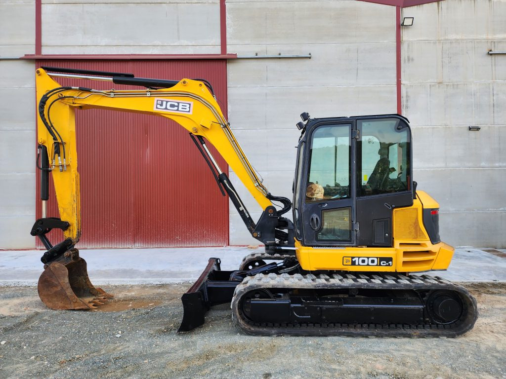 JCB 100C-1 - Mini pelle: photos 1 JCB 100C-1 - Mini pelle: photos 1