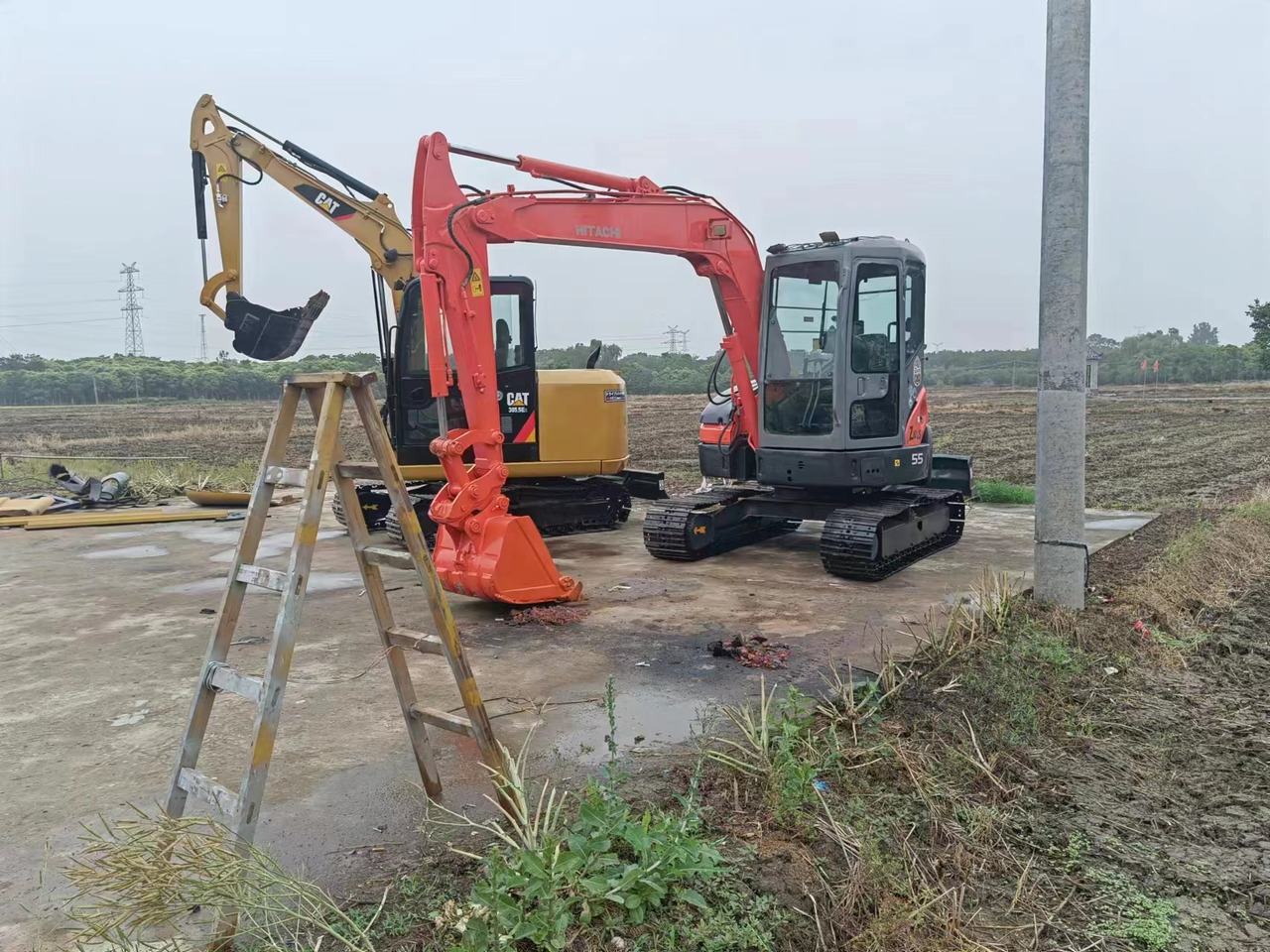 HITACHI ZX55 - Mini pelle: photos 2 HITACHI ZX55 - Mini pelle: photos 2