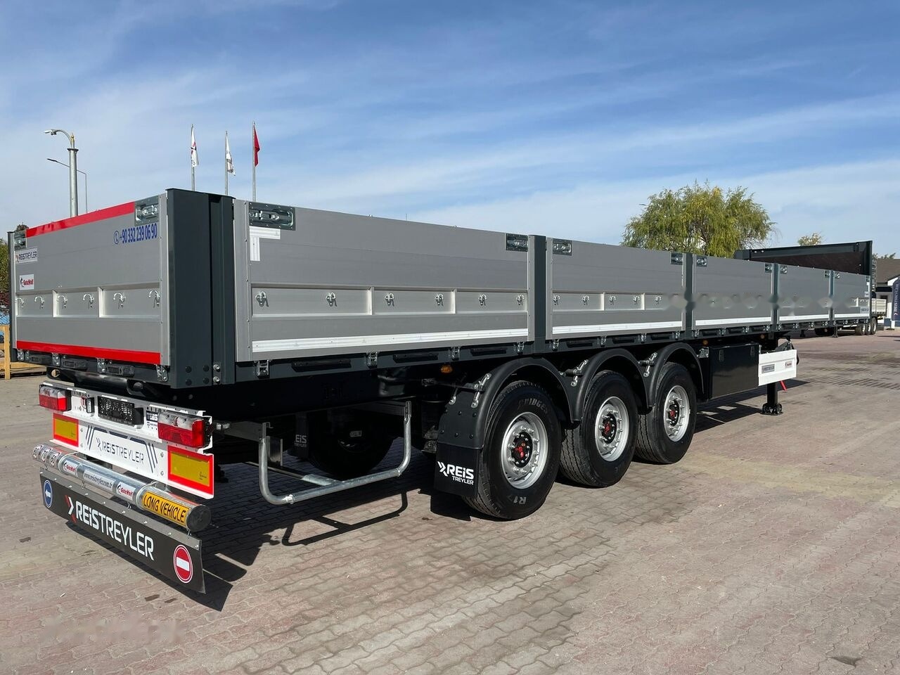 Reis Treyler Aluminium Cover General Cargo - Semi-remorque plateau: photos 3 Reis Treyler Aluminium Cover General Cargo - Semi-remorque plateau: photos 3
