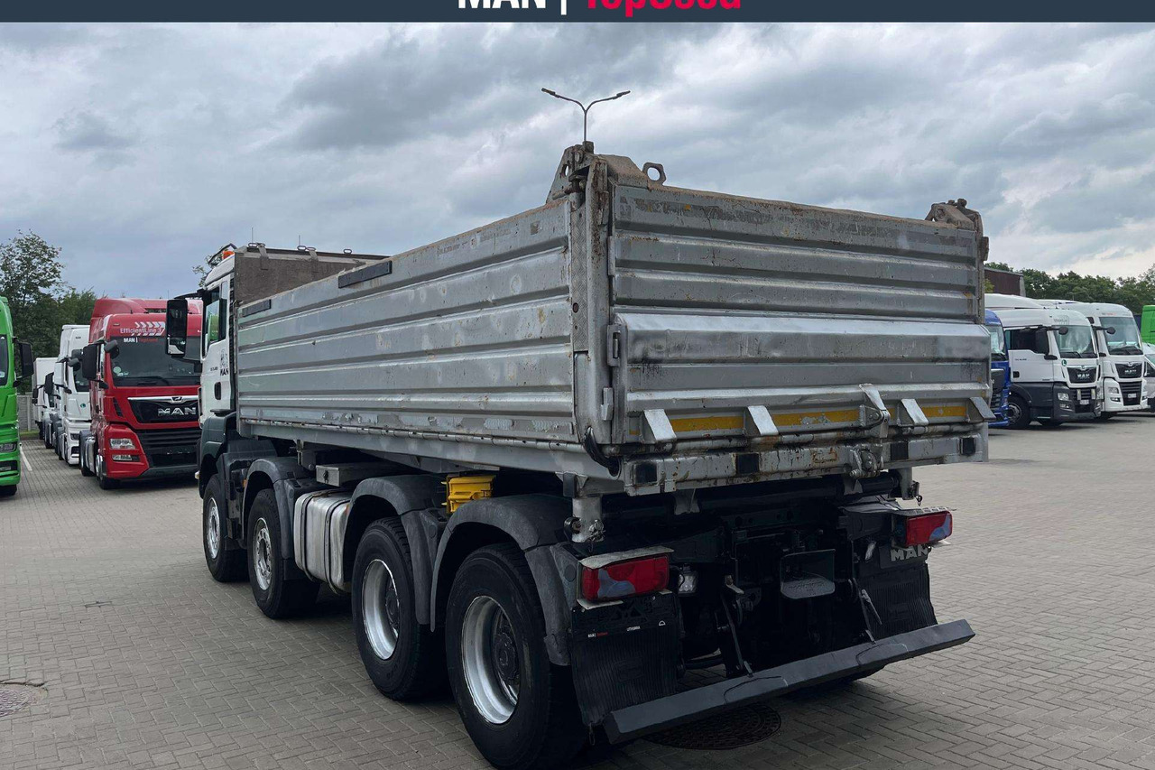 MAN TGS 35.480 8X4 BB Meiller Kipper (8619) - Camion benne: photos 3 MAN TGS 35.480 8X4 BB Meiller Kipper (8619) - Camion benne: photos 3
