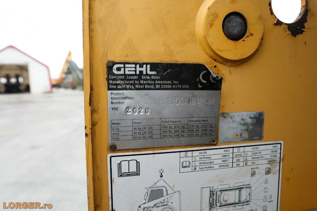 Mini chargeuse Gehl R 135: photos 18 Mini chargeuse Gehl R 135: photos 18