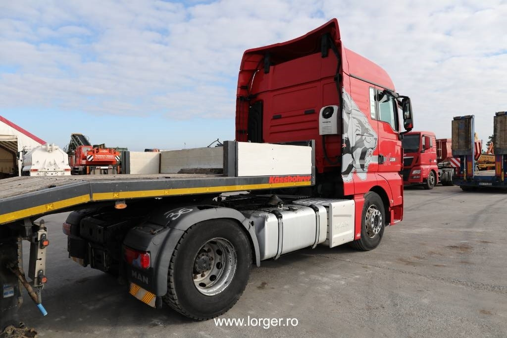 MAN TGX 18.500 4x2 + Trailer Kässbohrer LB3E Lowbed  - Tracteur routier: photos 3 MAN TGX 18.500 4x2 + Trailer Kässbohrer LB3E Lowbed  - Tracteur routier: photos 3