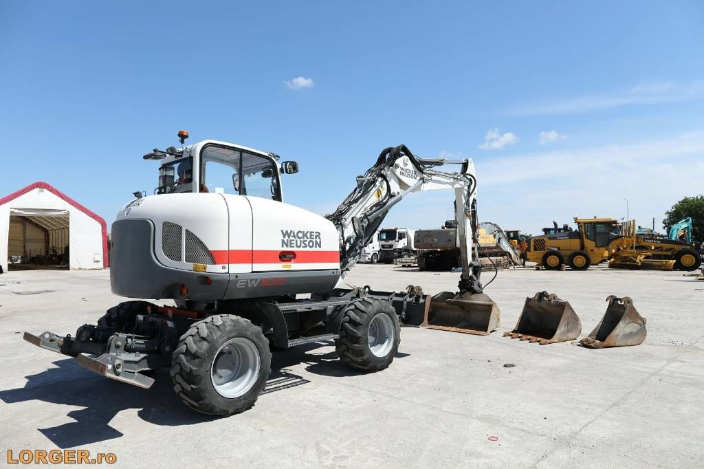 Wacker Neuson EW 100 - Pelle sur pneus: photos 4 Wacker Neuson EW 100 - Pelle sur pneus: photos 4