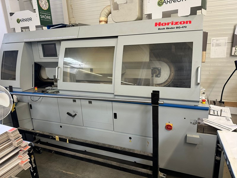 Horizon BQ-470 PUR | 2016 | 117 000 - Relieuse: photos 1 Horizon BQ-470 PUR | 2016 | 117 000 - Relieuse: photos 1