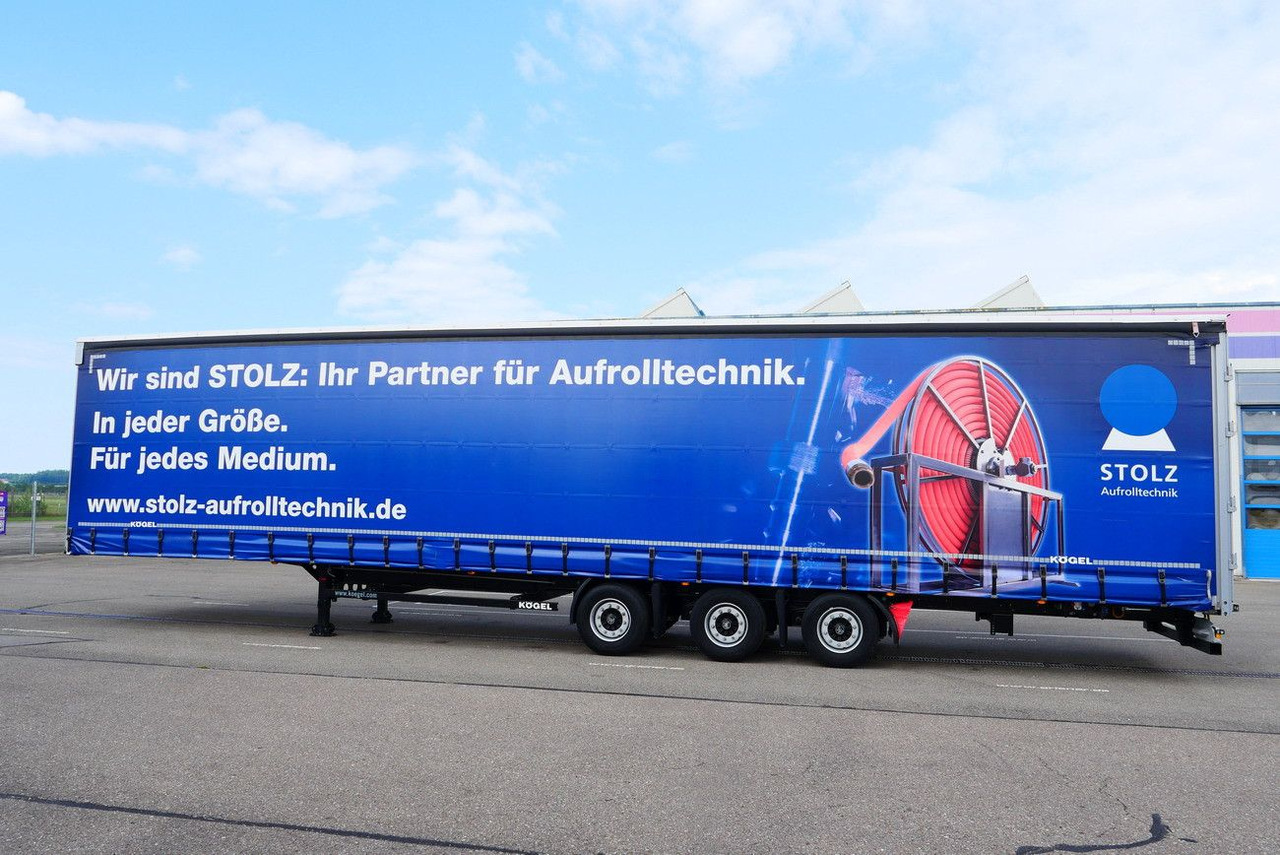 Kögel S24/1/ LANG LKW MEGA / HUBDACH / 2 x liftachse - Semi-remorque rideaux coulissants: photos 5 Kögel S24/1/ LANG LKW MEGA / HUBDACH / 2 x liftachse - Semi-remorque rideaux coulissants: photos 5