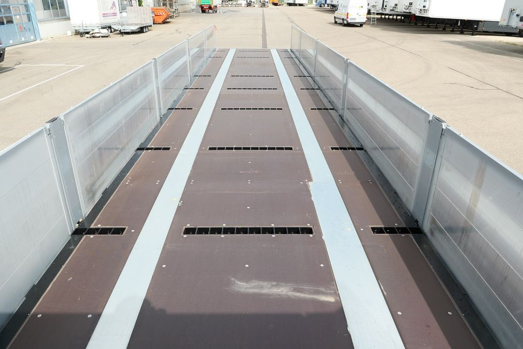 Semi-remorque plateau neuf Kögel SN24/ BW 800 mm/144 x rungent. BPW/ LENKACHSE: photos 28