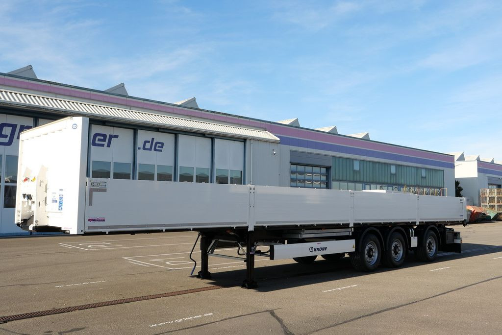 Krone SDP 27/BAUSTOFF/TRIDEC/BPW/RUNGENTASCHEN LIFT Krone SDP 27/BAUSTOFF/TRIDEC/BPW/RUNGENTASCHEN LIFT - Semi-remorque plateau: photos 3 Krone SDP 27/BAUSTOFF/TRIDEC/BPW/RUNGENTASCHEN LIFT Krone SDP 27/BAUSTOFF/TRIDEC/BPW/RUNGENTASCHEN LIFT - Semi-remorque plateau: photos 3