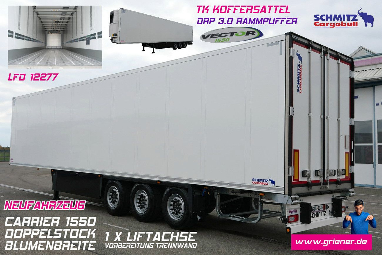 Schmitz Cargobull SKO 24/FP 45 cool /V7 / DOPPELSTOCK/DRP/ 1550 - Semi-remorque frigorifique: photos 1 Schmitz Cargobull SKO 24/FP 45 cool /V7 / DOPPELSTOCK/DRP/ 1550 - Semi-remorque frigorifique: photos 1