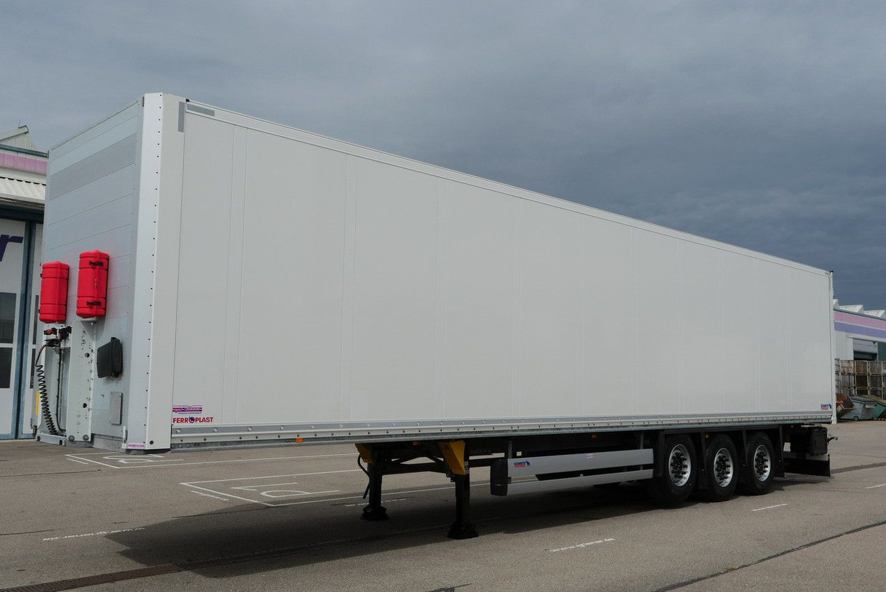 Schmitz Cargobull SKO/SBO  24 ZURRLEISTE / ZURRINGE / LIFTACHSE - Semi-remorque fourgon: photos 4 Schmitz Cargobull SKO/SBO  24 ZURRLEISTE / ZURRINGE / LIFTACHSE - Semi-remorque fourgon: photos 4