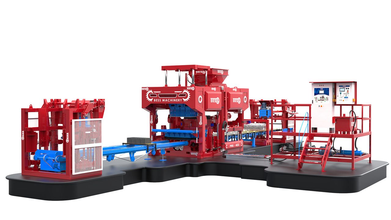 Concrete Block Machine | PRS-400 Fully Automatic - Pondeuse à parpaing: photos 1 Concrete Block Machine | PRS-400 Fully Automatic - Pondeuse à parpaing: photos 1