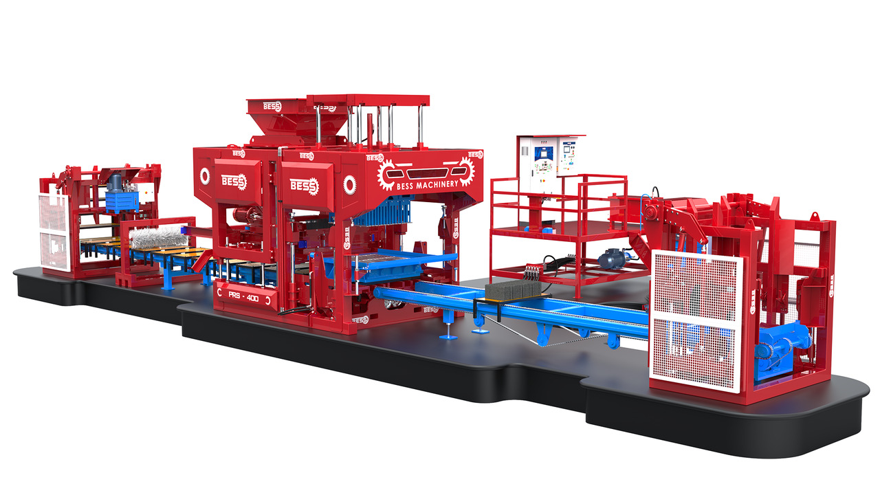 Concrete Block Machine | PRS-400 Fully Automatic - Pondeuse à parpaing: photos 5 Concrete Block Machine | PRS-400 Fully Automatic - Pondeuse à parpaing: photos 5