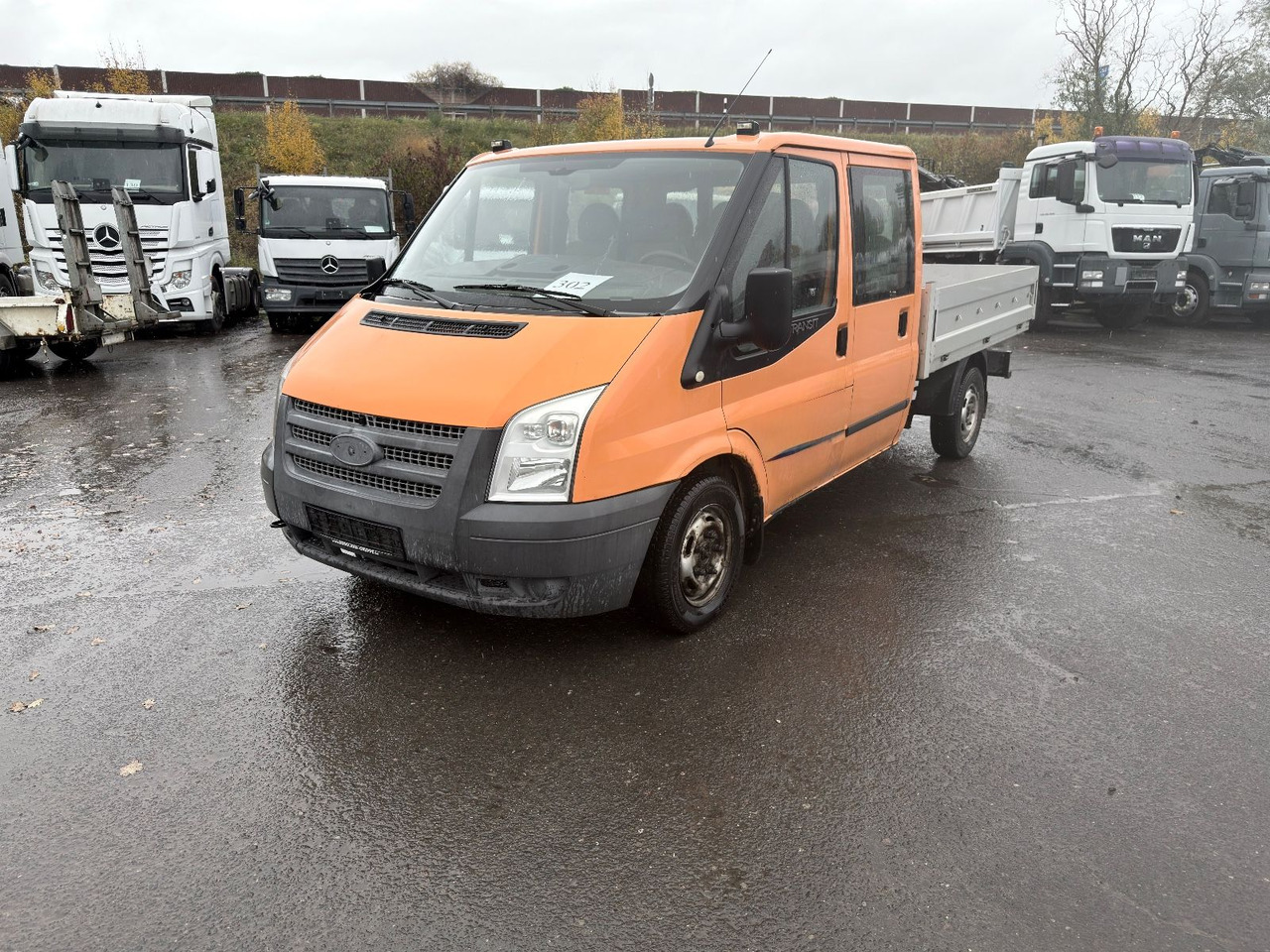 Ford Transit Pritsche FT 300 M Doppelkabine - Utilitaire plateau, Utilitaire double cabine: photos 3 Ford Transit Pritsche FT 300 M Doppelkabine - Utilitaire plateau, Utilitaire double cabine: photos 3