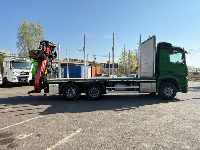 Mercedes-Benz Actros 2571 Holztransporter mit Kran - Camion grumier, Camion grue: photos 5 Mercedes-Benz Actros 2571 Holztransporter mit Kran - Camion grumier, Camion grue: photos 5