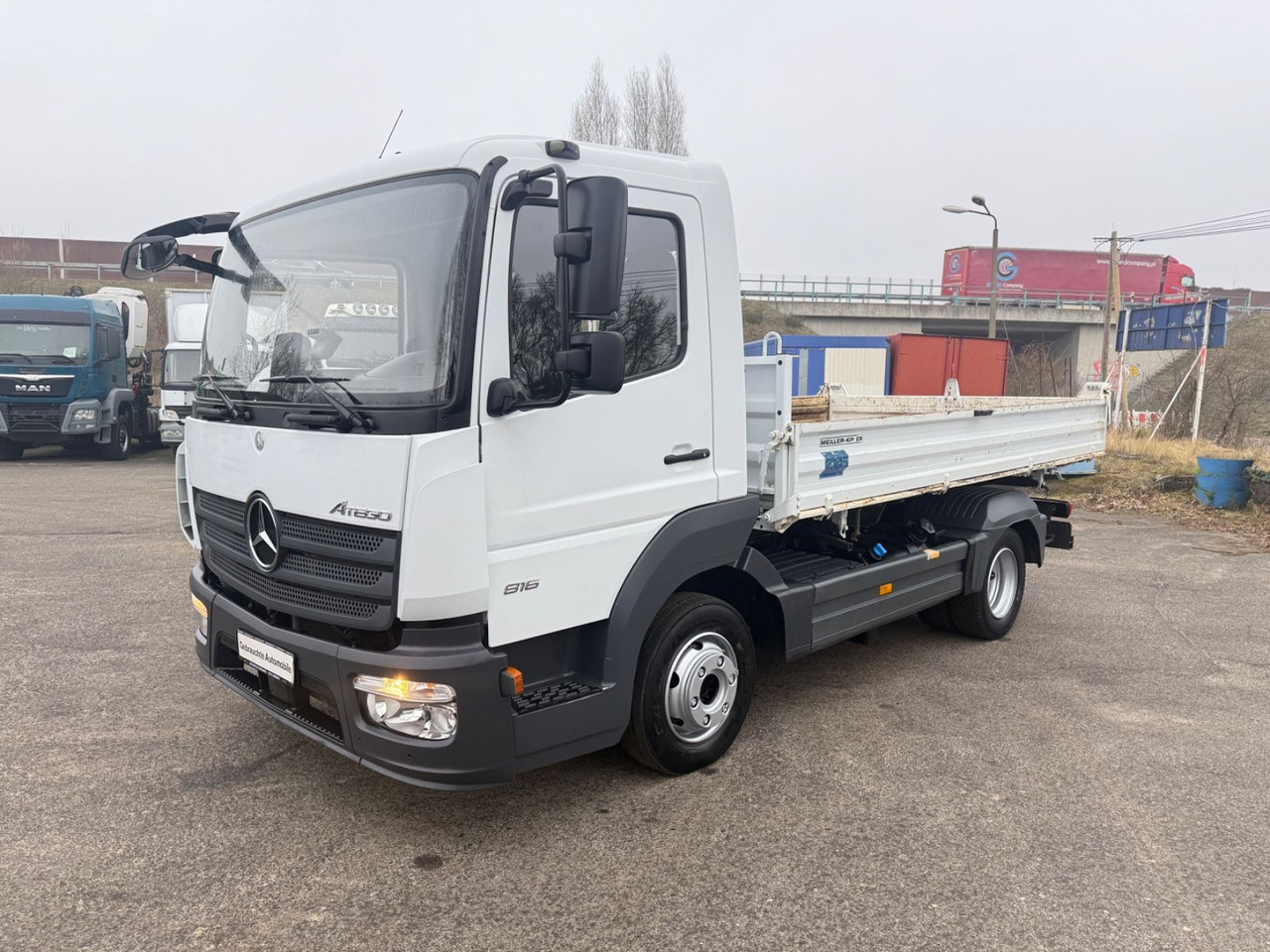 Mercedes-Benz Atego 816 Kipper 73 tkm - Camion benne: photos 3 Mercedes-Benz Atego 816 Kipper 73 tkm - Camion benne: photos 3