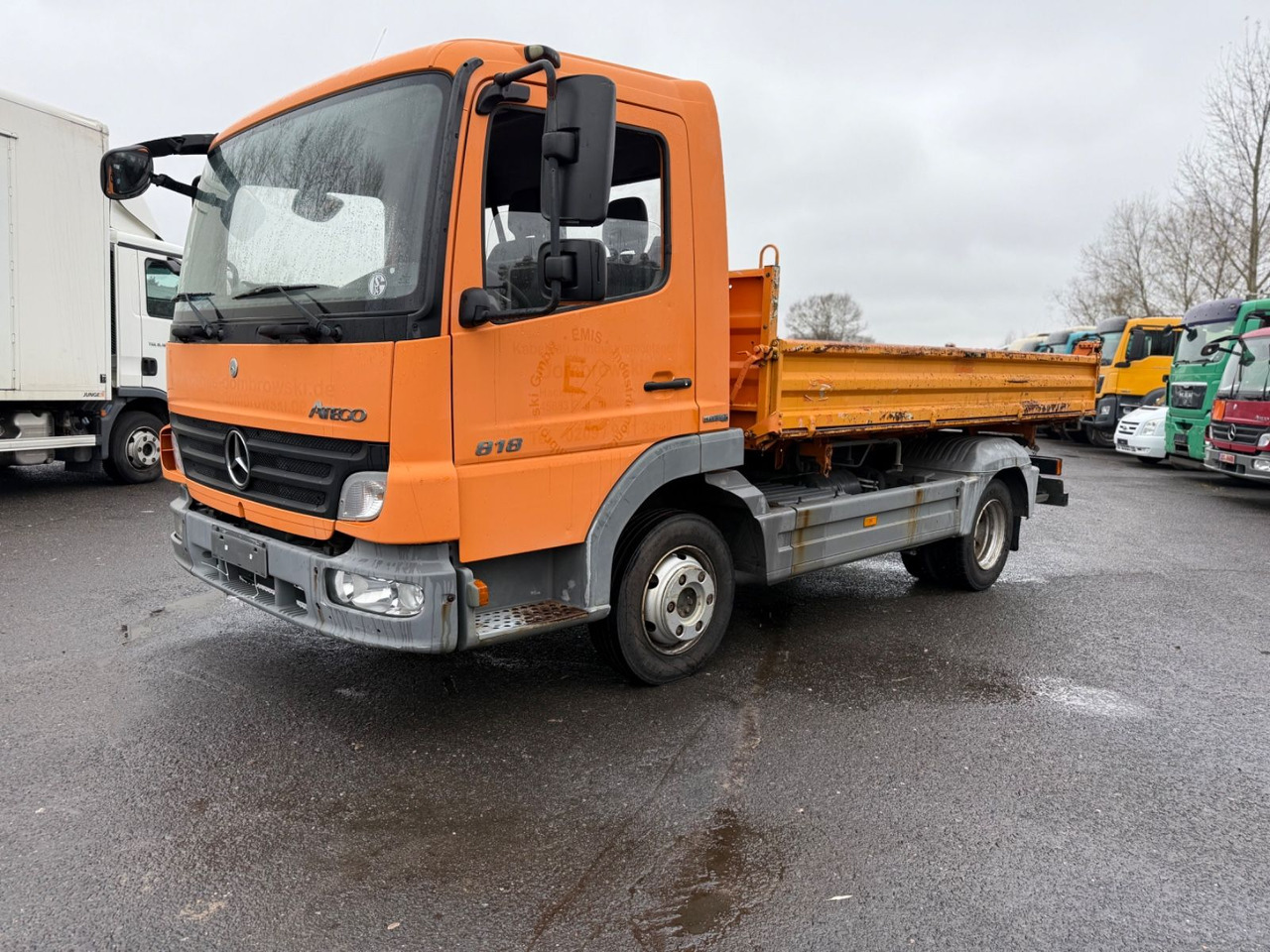 Camion benne Mercedes-Benz Atego   818 Kipper: photos 10