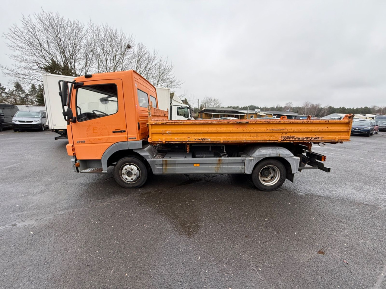Camion benne Mercedes-Benz Atego   818 Kipper: photos 8