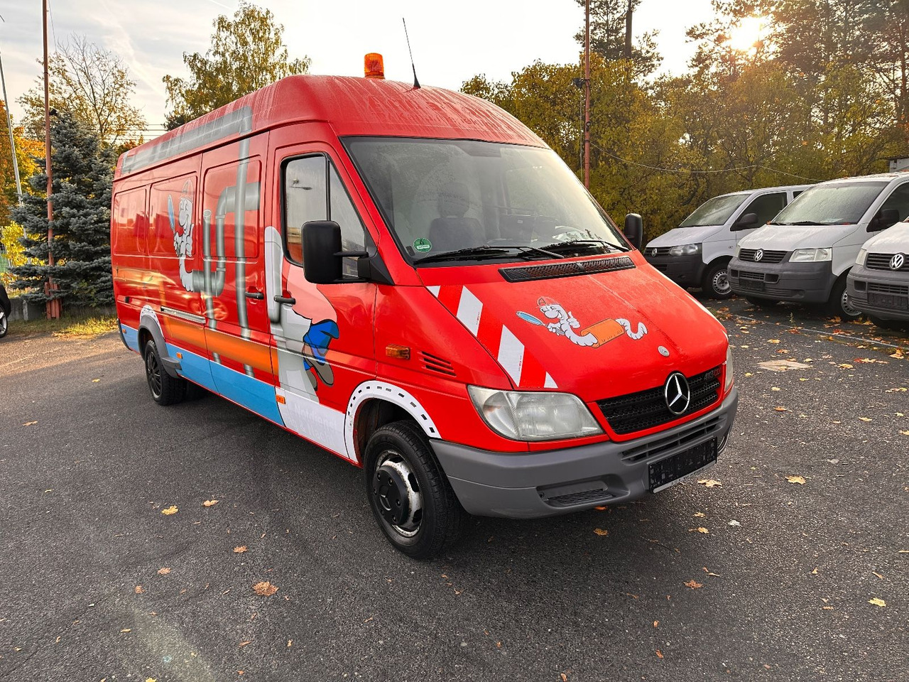 Mercedes-Benz Sprinter 413 CDI Saug- und Druckwagen - Camion hydrocureur: photos 2 Mercedes-Benz Sprinter 413 CDI Saug- und Druckwagen - Camion hydrocureur: photos 2