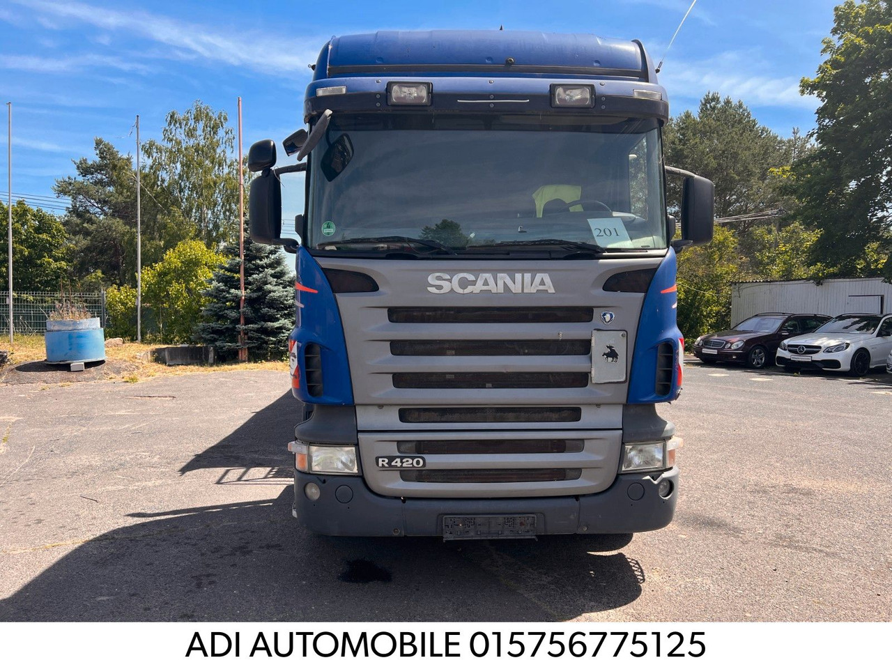 Scania R 420 Kipphydraulik Klima Tempomat - Tracteur routier: photos 1 Scania R 420 Kipphydraulik Klima Tempomat - Tracteur routier: photos 1