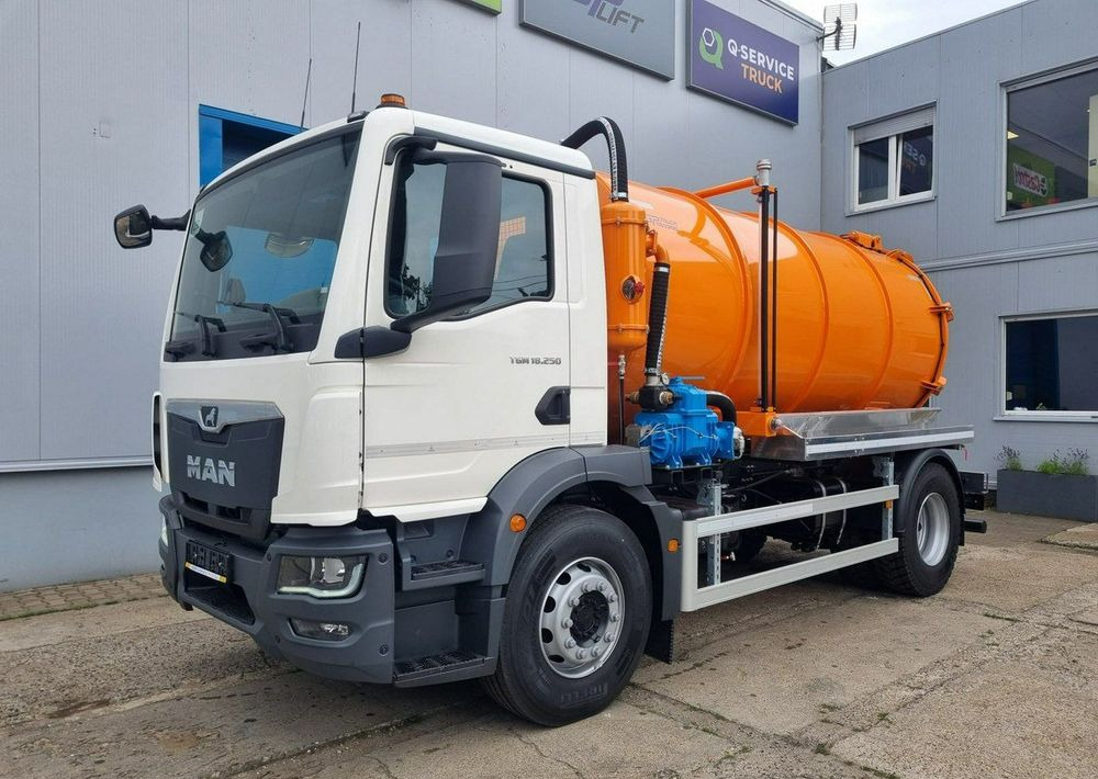 MAN TGM 18.250, zabudowa asenizacyjna Janco/GP Lift - Benne à ordures ménagères: photos 1 MAN TGM 18.250, zabudowa asenizacyjna Janco/GP Lift - Benne à ordures ménagères: photos 1