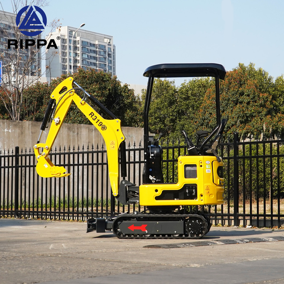 Rippa R319 Pilot Control|Kubota Engine|Euro 5|CE|Telescopic chassis|Lateral swing mini excavator - Mini pelle: photos 2 Rippa R319 Pilot Control|Kubota Engine|Euro 5|CE|Telescopic chassis|Lateral swing mini excavator - Mini pelle: photos 2