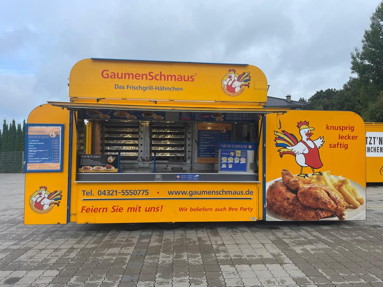 Fiat Hähnchengrill mobil Foodtruck - Camion magasin: photos 1 Fiat Hähnchengrill mobil Foodtruck - Camion magasin: photos 1