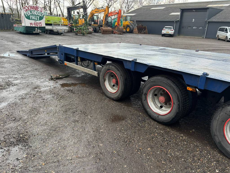 Semi-remorque surbaissé Broshuis Lowloader tieflader 3 assen leaf spring, laadklep: photos 9