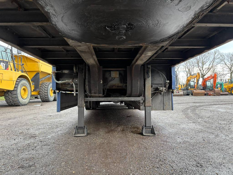 Semi-remorque surbaissé Broshuis Lowloader tieflader 3 assen leaf spring, laadklep: photos 14