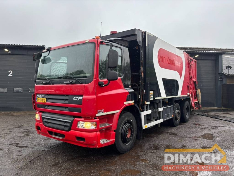 DAF FAG CF75.310 6x2 - VDK Geesink, 2 compartimenten, NL Truck - Benne à ordures ménagères: photos 1 DAF FAG CF75.310 6x2 - VDK Geesink, 2 compartimenten, NL Truck - Benne à ordures ménagères: photos 1