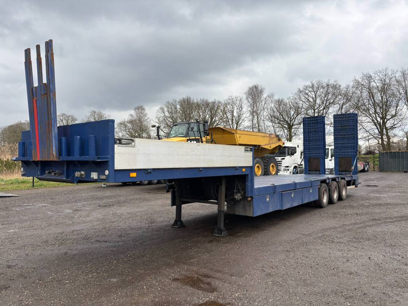 Nooteboom Lowloader tieflader 3 assen leaf spring, laadklep - Semi-remorque surbaissé: photos 2 Nooteboom Lowloader tieflader 3 assen leaf spring, laadklep - Semi-remorque surbaissé: photos 2