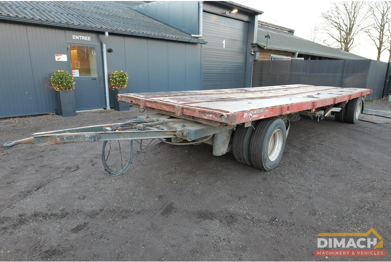 Van Hool ONBEKEND Platte kar snelverkeer - luchtremmen - 770x246cm plateau afmetingen - Semi-remorque plateau: photos 4 Van Hool ONBEKEND Platte kar snelverkeer - luchtremmen - 770x246cm plateau afmetingen - Semi-remorque plateau: photos 4