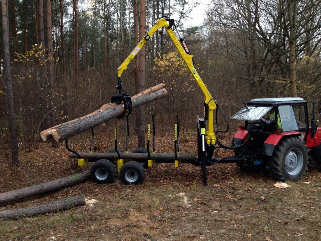 Hydrofast Timber Harvesting Trailer/Forstanhänger/Przyczepka do zrywki drewna H9 - Remorque forestière: photos 4 Hydrofast Timber Harvesting Trailer/Forstanhänger/Przyczepka do zrywki drewna H9 - Remorque forestière: photos 4