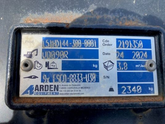 GODET ARDEN SEMI DELTA POUR CHARGEUSE CASE 921 - Godet: photos 1 GODET ARDEN SEMI DELTA POUR CHARGEUSE CASE 921 - Godet: photos 1
