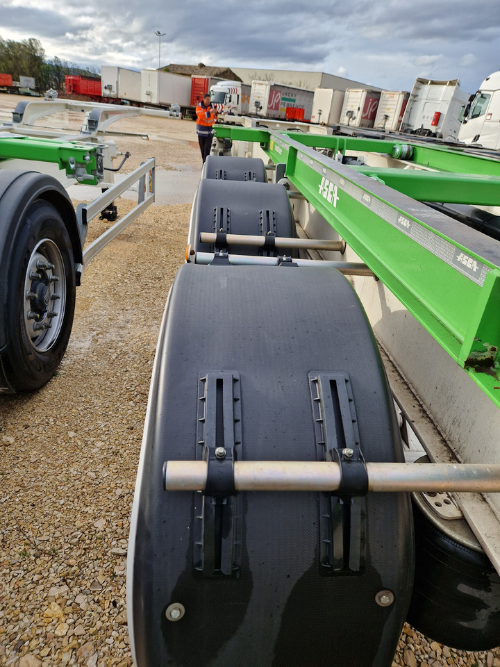 ASCA - Semi-remorque porte-conteneur/ Caisse mobile: photos 4 ASCA - Semi-remorque porte-conteneur/ Caisse mobile: photos 4