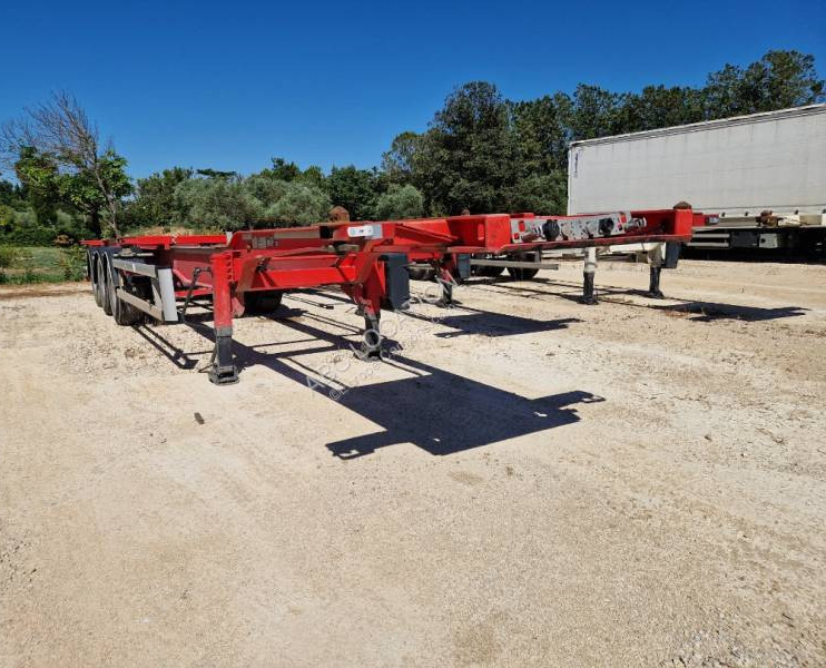 Asca CHARIOT COULISSANT - Semi-remorque porte-conteneur/ Caisse mobile: photos 3 Asca CHARIOT COULISSANT - Semi-remorque porte-conteneur/ Caisse mobile: photos 3