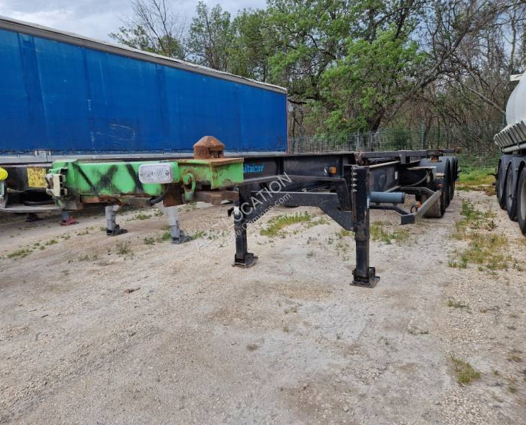 Asca - Semi-remorque porte-conteneur/ Caisse mobile: photos 2 Asca - Semi-remorque porte-conteneur/ Caisse mobile: photos 2