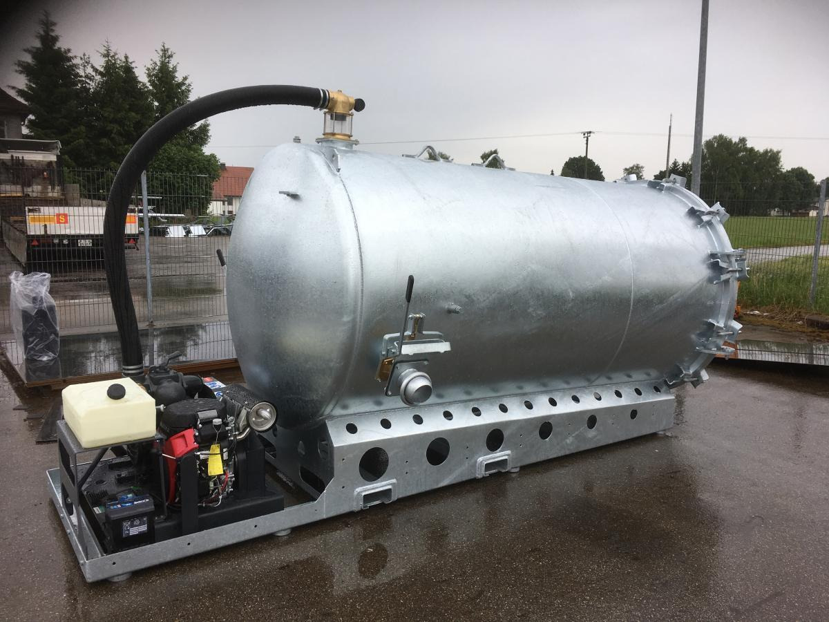 S-Vac 5,0m³ Saugfass 5000l Vakuumfass / Saugfass/ S-Vac - Conteneur citerne: photos 2 S-Vac 5,0m³ Saugfass 5000l Vakuumfass / Saugfass/ S-Vac - Conteneur citerne: photos 2