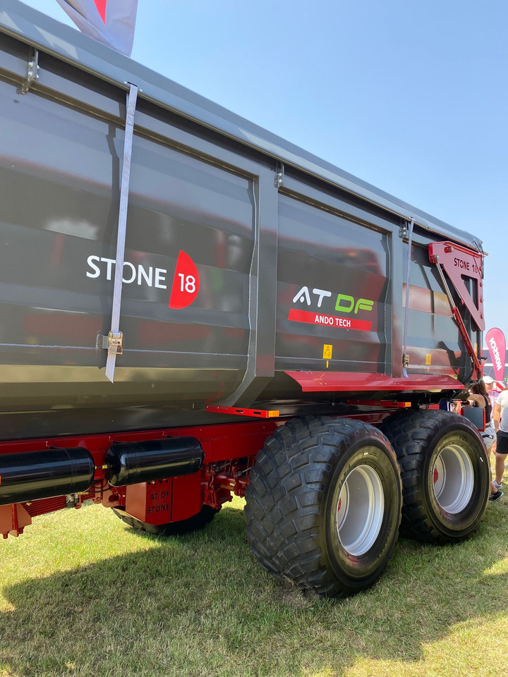 Ando Tech Tandemkipper / Trailer / Remorque / Rimorchio / Монолитный прицеп / Przyczepa skorupowa 16,3 t - Benne agricole: photos 2 Ando Tech Tandemkipper / Trailer / Remorque / Rimorchio / Монолитный прицеп / Przyczepa skorupowa 16,3 t - Benne agricole: photos 2