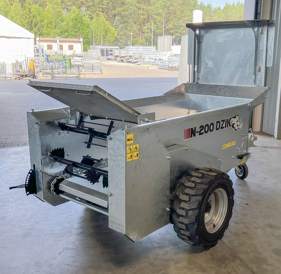 Cynkomet Miststreuer / Manure spreader / Epandeur à fumier N-200 DZIK - Epandeur à fumier: photos 4 Cynkomet Miststreuer / Manure spreader / Epandeur à fumier N-200 DZIK - Epandeur à fumier: photos 4