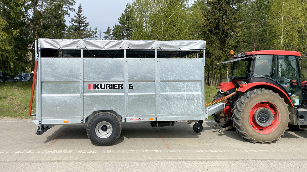 Cynkomet Viehanhänger / Livestock trailer / Remorque bétaillère / Remolque ganadero / Rimorchio per bestiame / Прицеп для перевозки животных / Przyczepa do przewozu zwierząt - Remorque bétaillère: photos 5 Cynkomet Viehanhänger / Livestock trailer / Remorque bétaillère / Remolque ganadero / Rimorchio per bestiame / Прицеп для перевозки животных / Przyczepa do przewozu zwierząt - Remorque bétaillère: photos 5